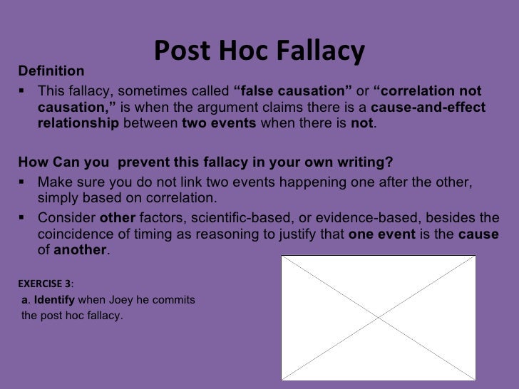 what is the treatment causation fallacy