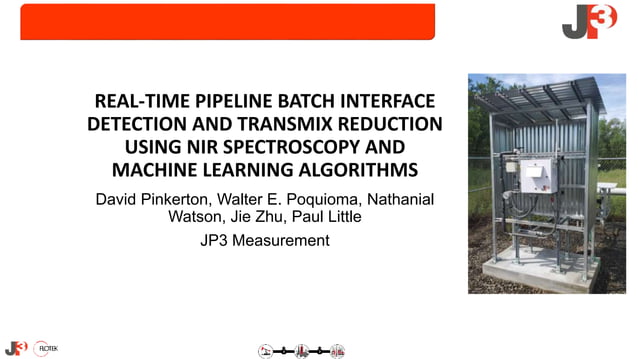 REAL-TIME PIPELINE BATCH INTERFACE DETECTION & TRANSMIX REDUCTION | PPT