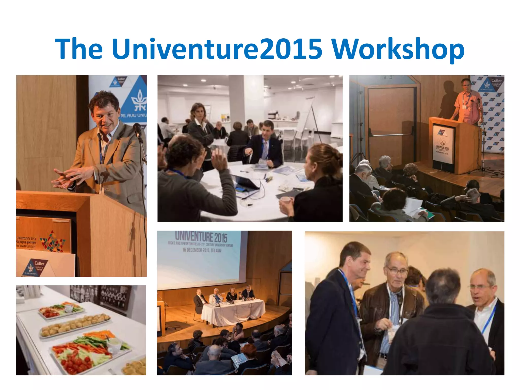 The Univenture2015 Workshop
 