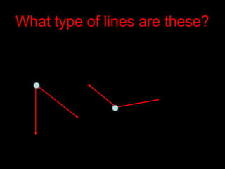 What type of lines are these?
 
