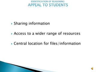 Empowerment of the learner to control the learning schedule