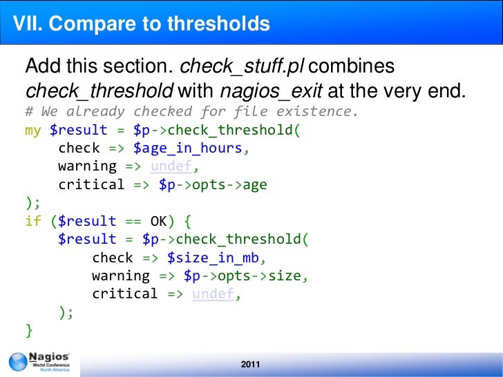 writing custom nagios scripts