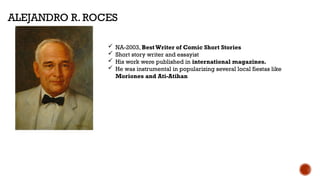 NATIONAL-ARTISTS-FOR-LITERATURE PowerPoint | PPTX