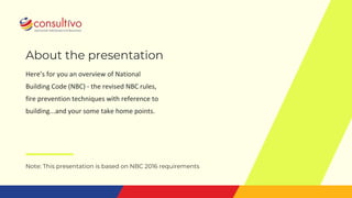 Insights on Fire Safety Related Requirements in National Building Code ...