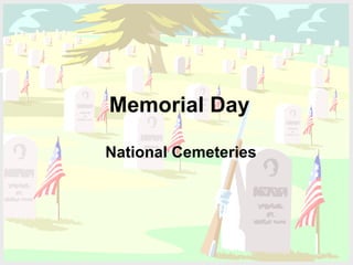 Memorial Day National Cemeteries 