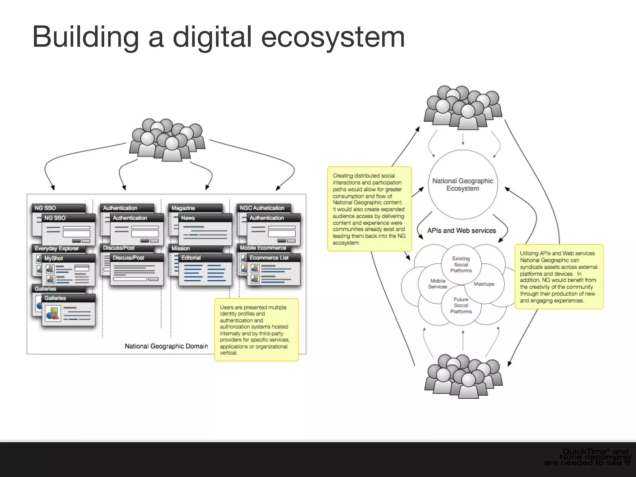 Building a digital ecosystem 