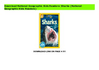 DOWNLOAD LINK ON PAGE 4 !!!!
Download National Geographic Kids Readers: Sharks (National
Geographic Kids Readers)
Download PDF National Geographic Kids Readers: Sharks (National Geographic Kids Readers) Online, Download PDF National Geographic Kids Readers: Sharks (National Geographic Kids Readers), Full PDF National Geographic Kids Readers: Sharks (National Geographic Kids Readers), All Ebook National Geographic Kids Readers: Sharks (National Geographic Kids Readers), PDF and EPUB National Geographic Kids Readers: Sharks (National Geographic Kids Readers), PDF ePub Mobi National Geographic Kids Readers: Sharks (National Geographic Kids Readers), Downloading PDF National Geographic Kids Readers: Sharks (National Geographic Kids Readers), Book PDF National Geographic Kids Readers: Sharks (National Geographic Kids Readers), Download online National Geographic Kids Readers: Sharks (National Geographic Kids Readers), National Geographic Kids Readers: Sharks (National Geographic Kids Readers) pdf, pdf National Geographic Kids Readers: Sharks (National Geographic Kids Readers), epub National Geographic Kids Readers: Sharks (National Geographic Kids Readers), the book National Geographic Kids Readers: Sharks (National Geographic Kids Readers), ebook National Geographic Kids Readers: Sharks (National Geographic Kids Readers), National Geographic Kids Readers: Sharks (National Geographic Kids Readers) E-Books, Online National Geographic Kids Readers: Sharks (National Geographic Kids Readers) Book, National Geographic Kids Readers: Sharks (National Geographic Kids Readers) Online Read Best Book Online National Geographic Kids Readers: Sharks (National Geographic Kids Readers), Download Online National Geographic Kids Readers: Sharks (National Geographic Kids Readers) Book, Download Online National Geographic Kids Readers: Sharks (National Geographic Kids Readers) E-Books, Read National Geographic Kids Readers: Sharks (National Geographic Kids Readers) Online, Read Best Book National Geographic Kids Readers: Sharks (National Geographic
Kids Readers) Online, Pdf Books National Geographic Kids Readers: Sharks (National Geographic Kids Readers), Download National Geographic Kids Readers: Sharks (National Geographic Kids Readers) Books Online, Read National Geographic Kids Readers: Sharks (National Geographic Kids Readers) Full Collection, Read National Geographic Kids Readers: Sharks (National Geographic Kids Readers) Book, Download National Geographic Kids Readers: Sharks (National Geographic Kids Readers) Ebook, National Geographic Kids Readers: Sharks (National Geographic Kids Readers) PDF Download online, National Geographic Kids Readers: Sharks (National Geographic Kids Readers) Ebooks, National Geographic Kids Readers: Sharks (National Geographic Kids Readers) pdf Read online, National Geographic Kids Readers: Sharks (National Geographic Kids Readers) Best Book, National Geographic Kids Readers: Sharks (National Geographic Kids Readers) Popular, National Geographic Kids Readers: Sharks (National Geographic Kids Readers) Read, National Geographic Kids Readers: Sharks (National Geographic Kids Readers) Full PDF, National Geographic Kids Readers: Sharks (National Geographic Kids Readers) PDF Online, National Geographic Kids Readers: Sharks (National Geographic Kids Readers) Books Online, National Geographic Kids Readers: Sharks (National Geographic Kids Readers) Ebook, National Geographic Kids Readers: Sharks (National Geographic Kids Readers) Book, National Geographic Kids Readers: Sharks (National Geographic Kids Readers) Full Popular PDF, PDF National Geographic Kids Readers: Sharks (National Geographic Kids Readers) Read Book PDF National Geographic Kids Readers: Sharks (National Geographic Kids Readers), Read online PDF National Geographic Kids Readers: Sharks (National Geographic Kids Readers), PDF National Geographic Kids Readers: Sharks (National Geographic Kids Readers) Popular, PDF National Geographic Kids Readers: Sharks (National Geographic
Kids Readers) Ebook, Best Book National Geographic Kids Readers: Sharks (National Geographic Kids Readers), PDF National Geographic Kids Readers: Sharks (National Geographic Kids Readers) Collection, PDF National Geographic Kids Readers: Sharks (National Geographic Kids Readers) Full Online, full book National Geographic Kids Readers: Sharks (National Geographic Kids Readers), online pdf National Geographic Kids Readers: Sharks (National Geographic Kids Readers), PDF National Geographic Kids Readers: Sharks (National Geographic Kids Readers) Online, National Geographic Kids Readers: Sharks (National Geographic Kids Readers) Online, Download Best Book Online National Geographic Kids Readers: Sharks (National Geographic Kids Readers), Download National Geographic Kids Readers: Sharks (National Geographic Kids Readers) PDF files
 
