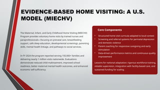 Miechv Program Data National Health Intervention Programme for Mother and Child ...
