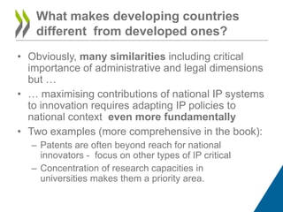 National Intellectual Property Systems, Innovation and Economic ...