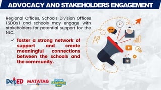 ADVOCACY AND STAKEHOLDERSENGAGEMENT
 