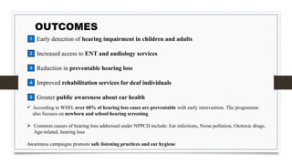 National Programme for Prevention and Control of Deafness (NPPCD) | PDF