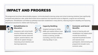 National Programme for Prevention and Control of Deafness (NPPCD) | PDF