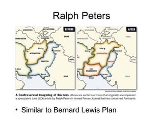 Ralph Peters Similar to Bernard Lewis Plan 