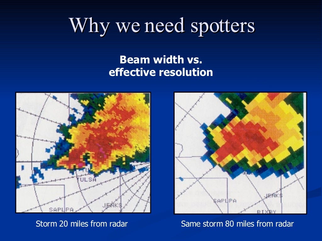 Why we need spotters Storm