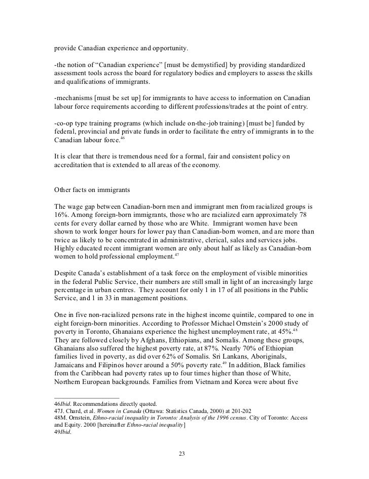 Pay equity essay quebec requirements