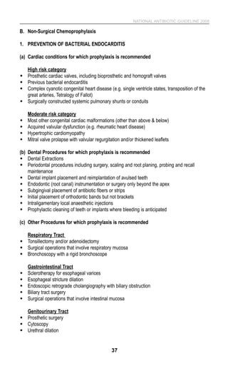 National antibiotic guideline 2008