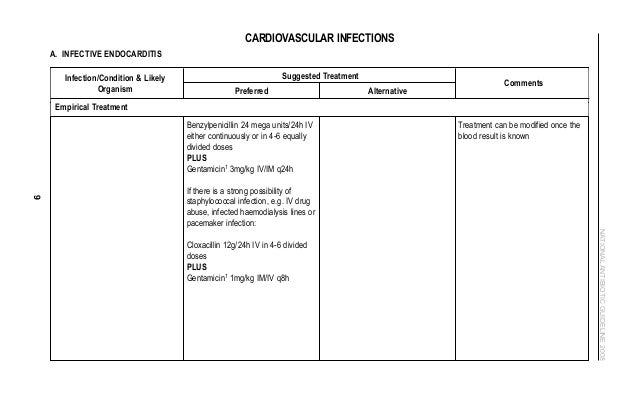 National antibiotic guideline 2008