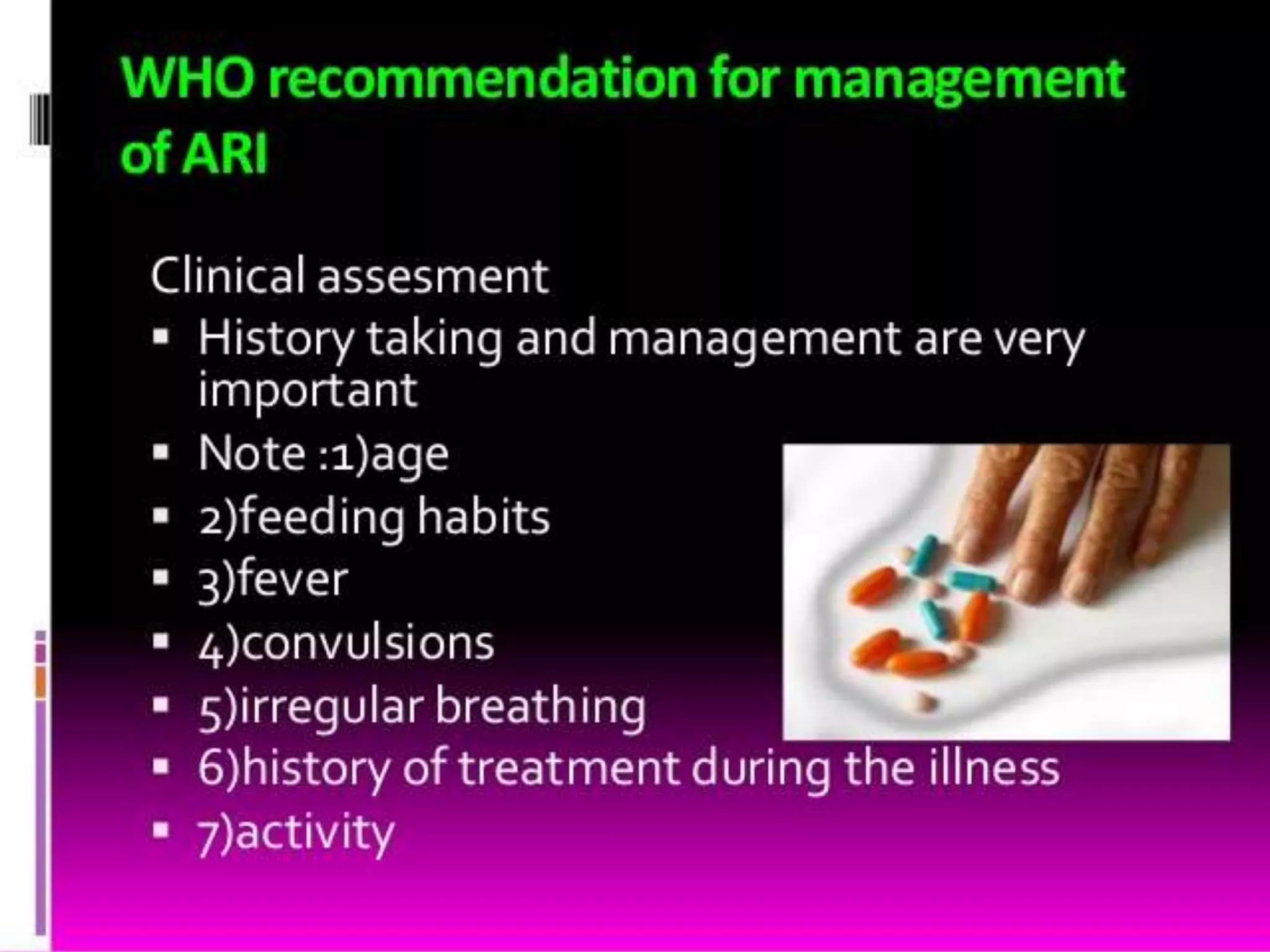 National ARI control program