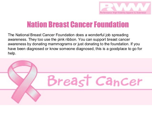 National breast cancer foundation