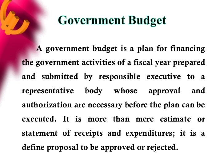 national-budget