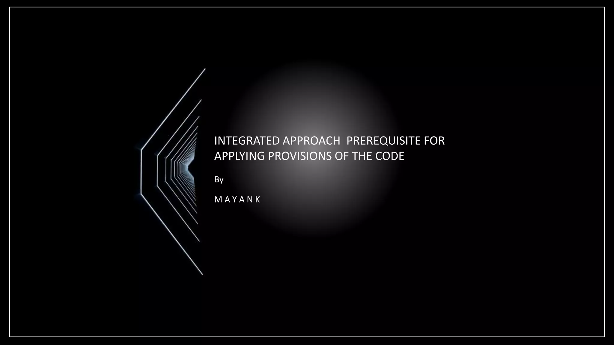 National building code | PPTX