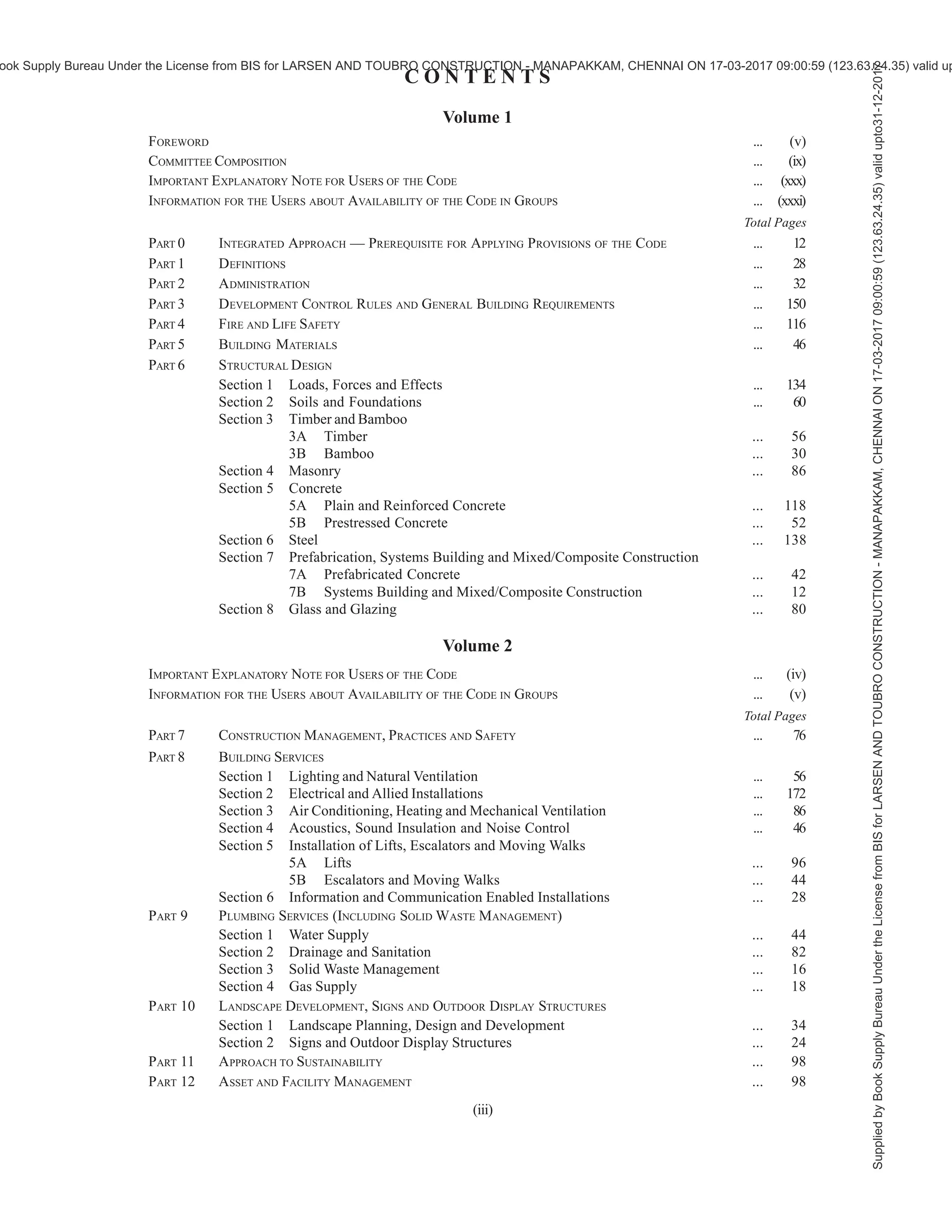 NBC - National Building Code volume 1 and 2 | PDF | Bath and Shower ...