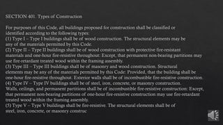 Basic R1 National Building Code NATIONAL BUILDING CODE.pptx ............ | PPTX