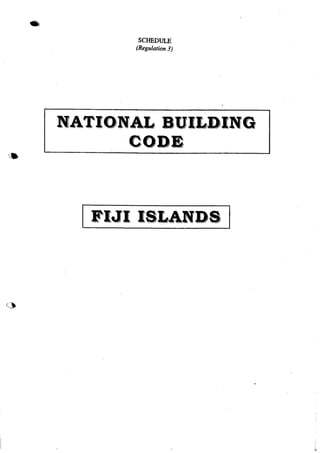 National building code of fiji