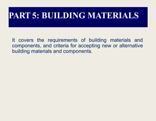 National building codes | PPTX