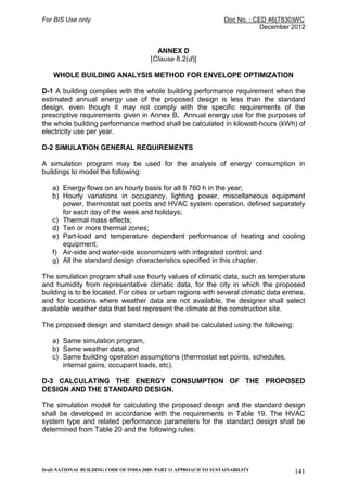 Image showcasing National building code, sustainable design guidelines. | PDF