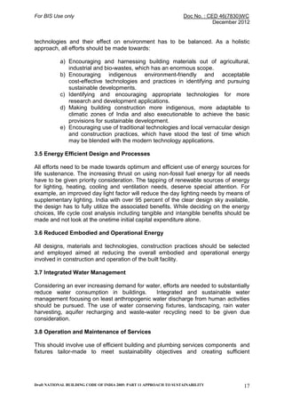 National building code, sustainable design guidelines. | PDF - National Building Code Sustainable Design