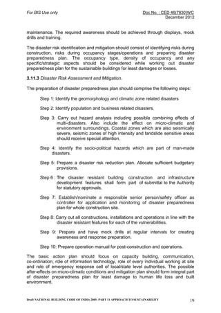 National building code, sustainable design guidelines. | PDF