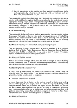 National building code, sustainable design guidelines. | PDF