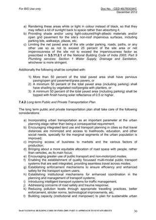 National building code, sustainable design guidelines. | PDF