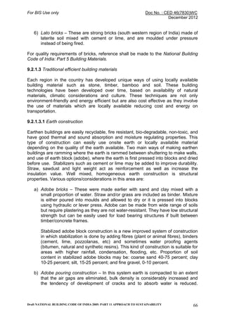 National building code, sustainable design guidelines. | PDF