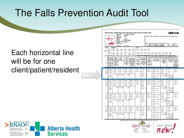 call to action canadian falls prevention audit month home health chart audit tool