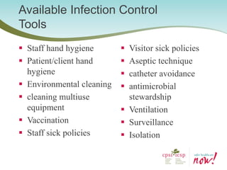 Infection Prevention and Control Strategies in Home Care and Long Term ...