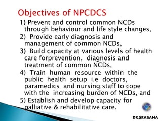 National cancer control programme | PPTX