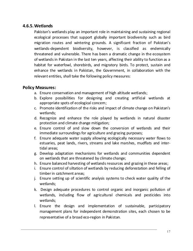 National climate change_policy