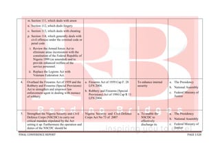 National conference 2014 report, final draft
