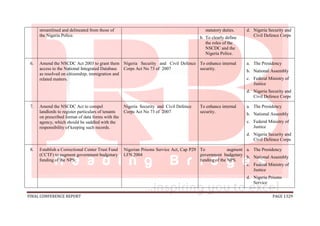 National conference 2014 report, final draft