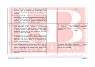 National conference 2014 report, final draft