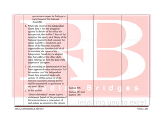 National conference 2014 report, final draft