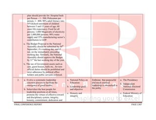 National conference 2014 report, final draft