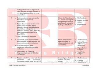 National conference 2014 report, final draft