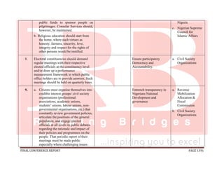 National conference 2014 report, final draft