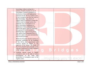 National conference 2014 report, final draft