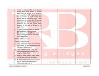 National conference 2014 report, final draft