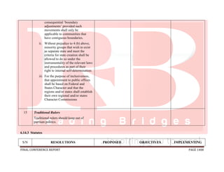 National conference 2014 report, final draft