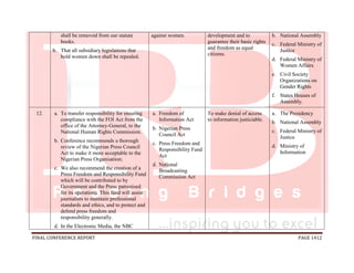 National conference 2014 report, final draft
